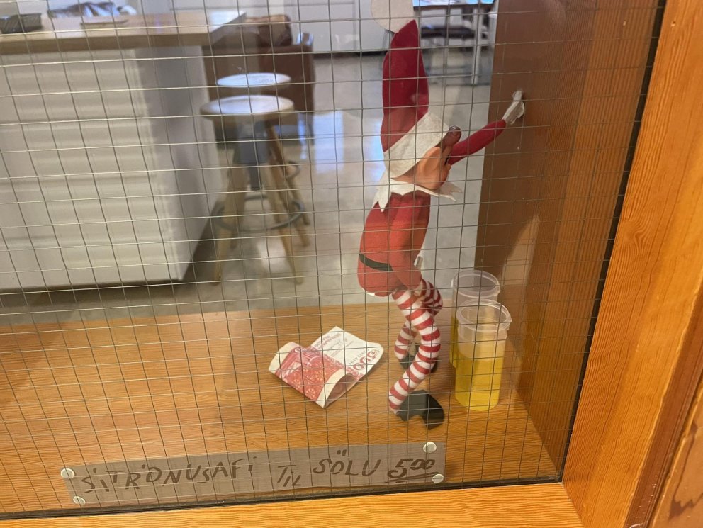 Valsárskóli 12. desember - jólaálfur 3. - 4. bekkur