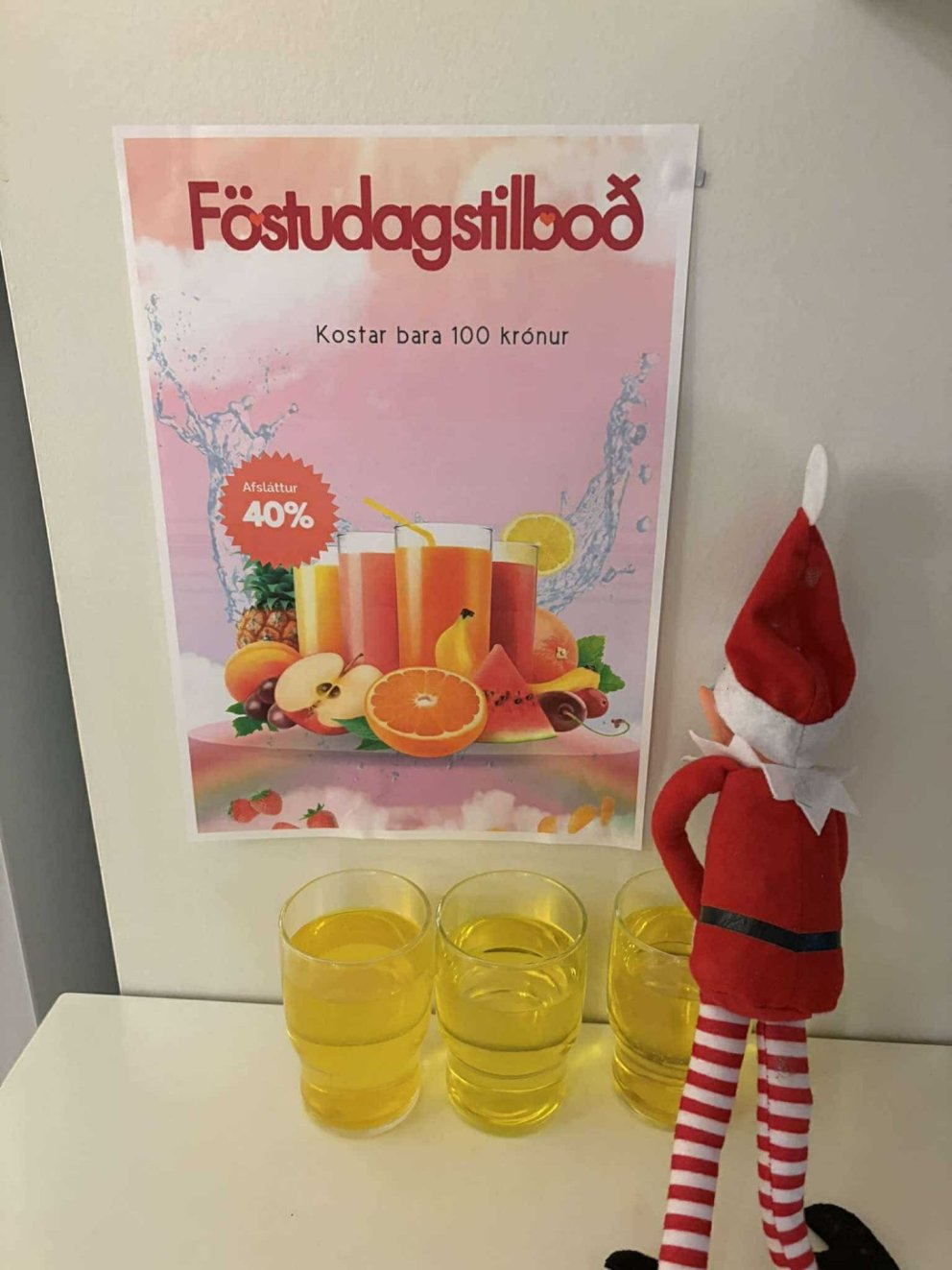 Jólaálfur - 7. desember 9. - 10. bekkur