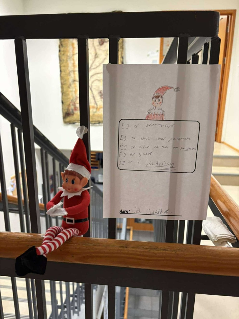 Jólaálfur - 5. desember 7. - 8. bekkur