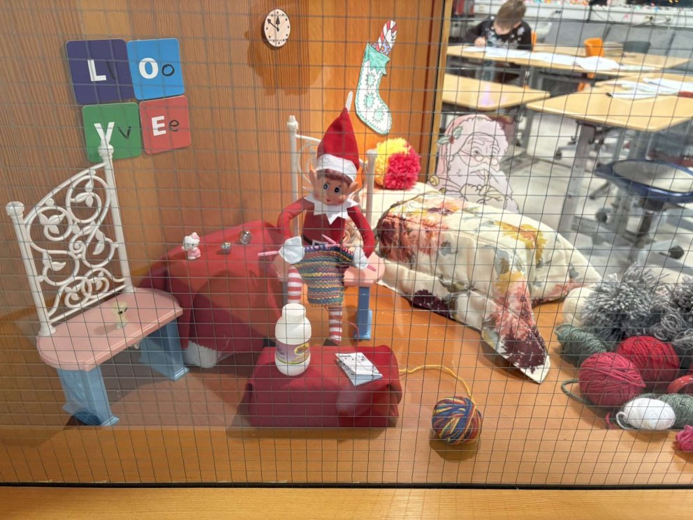 Jólaálfur í Valsárskóla 4. desember 2024 - 5. og 6. bekkur