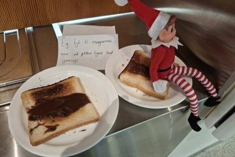 Jólaálfur í Valsárskóla 2. desember 2025  7. - 8. bekkur