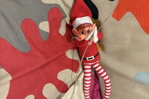 Jólaálfur í Valsárskóla 16. desember 2025