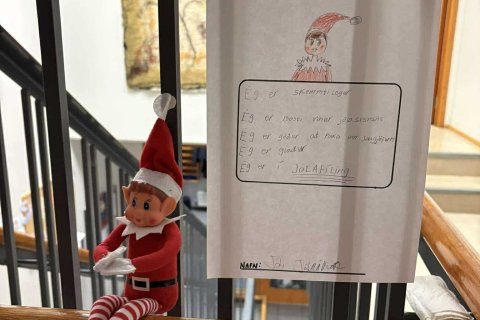 Jólaálfur - 5. desember 7. - 8. bekkur