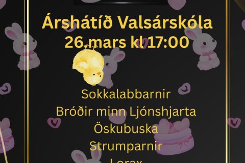 Árshátíð Valsárskóla