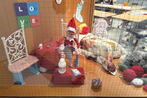 Jólaálfur í Valsárskóla 4. desember 2024 - 5. og 6. bekkur